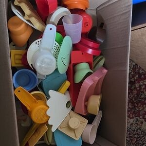 Vintage Tupperware Kids Kitchen Ware. 1970s